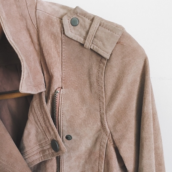 SL8 Suede Leather Motorcycle Jacket - Picture 5 of 6